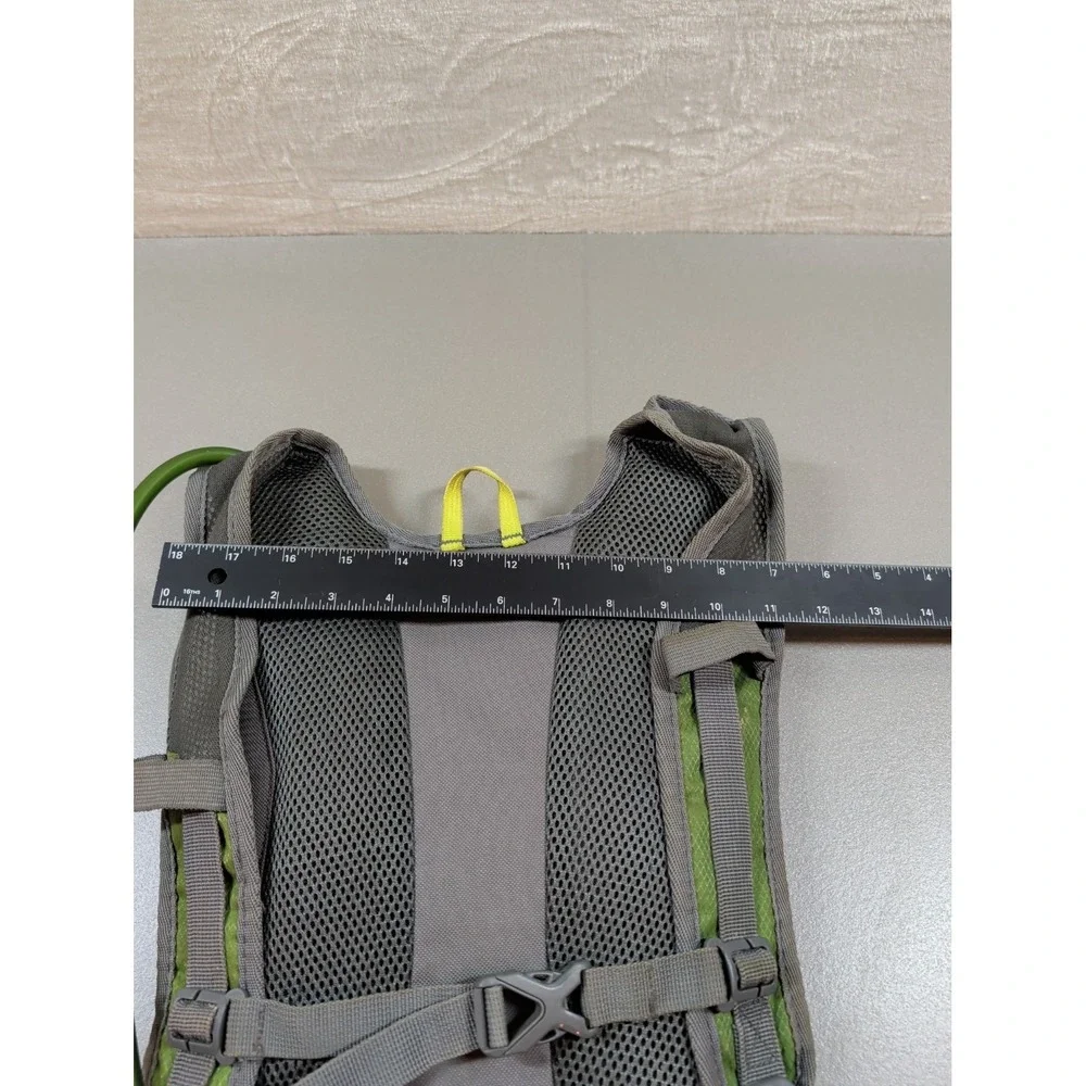 Outdoor Products Kilometer Hydration Pack Lime Green Gry Hiking Backpack Bladder